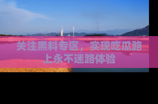 关注黑料专区，实现吃瓜路上永不迷路体验