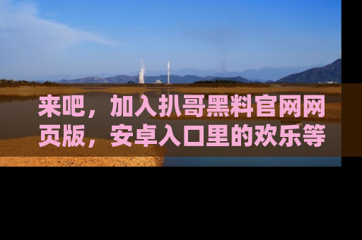 来吧，加入扒哥黑料官网网页版，安卓入口里的欢乐等着你！