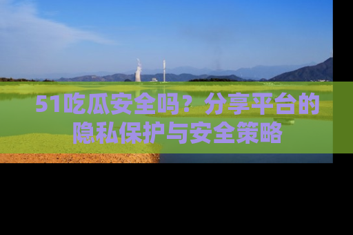 51吃瓜安全吗?分享平台的隐私保护与安全策略