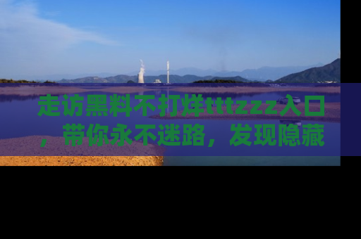 走访黑料不打烊tttzzz入口，带你永不迷路，发现隐藏的黑幕